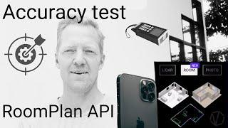 Accuracy test - iOS RoomPlan API, Polycam Room mode