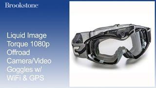 Liquid Image Torque 1080p Offroad Camera/Video Goggles w/ WiFi & GPS