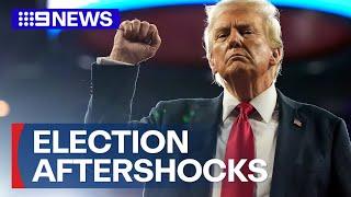 Full coverage: The aftershocks of Donald Trump's historic win | 9 News Australia