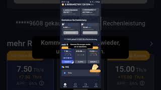 Meine Erfahrungen: Bitcoin Mining Ltd - Crypto miner Android App - Cloud mining auf Deutsch, Video01