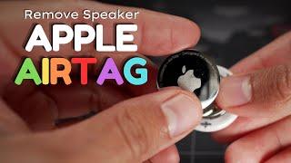 How to Remove the AirTag Speaker