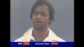 Rahul Dravid vs Shoaib Akhtar, pace vs patience