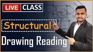 How to Read Structural Drawing of Building | LIVE Class | By CivilGuruji