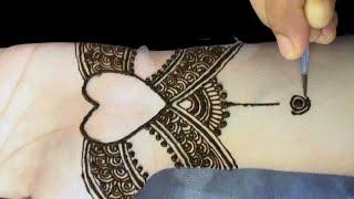 cute new style Front hand mehandi designs// simple mehandi designs//Henna artistic by sudhi