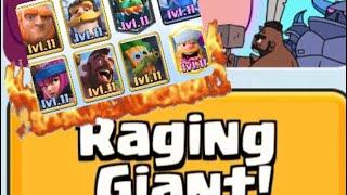 Best Deck for RAGING GIANT Challenge‼️