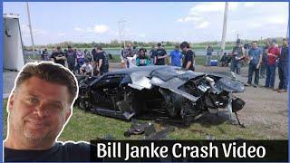 TRAGIC LOSS  BILL JANKE PASSES AWAY IN HORRIBLE NHRA WRECK - Race in Paradise Bill Janke 