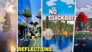 (Top 4) Best *NEW* Minecraft Bedrock 1.21+ Ultra Realistic Shaders (iOS, Android, Windows)