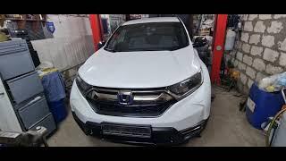 Honda CR-V  5  2021 год  2.0  i-MMD  e-CVT  Hybrid   Замена фильтра салона.