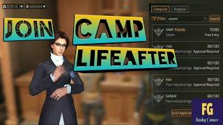 How to join a Camp in Lifeafter.