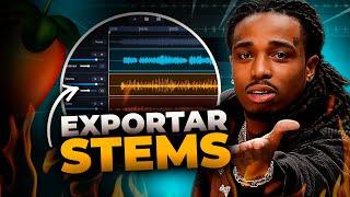 COMO EXPORTAR STEMS DE VOCAIS E BEATS | FL STUDIO 21