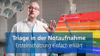 Triage in der Notaufnahme | Abläufe der Ersteinschätzung kurz erklärt