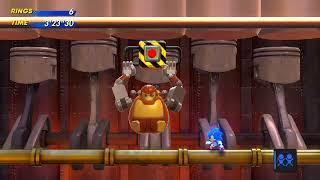 Sonic Superstars - Press Factory Zone Boss (55 sec.)