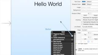 Hello World Xcode 6 iOS 8 Tutorial -- Part 1