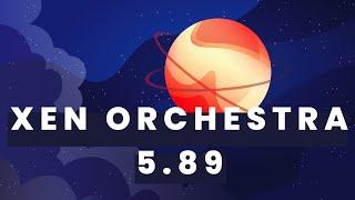 Xen Orchestra 5.89 - Backup improvements, XO Lite, Netbox and much more...