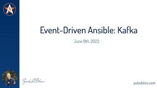 Event-Driven Ansible: Kafka