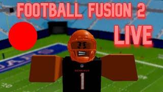  FOOTBALL FUSION ! ROBLOX LIVE STREAM ROAD TO 99