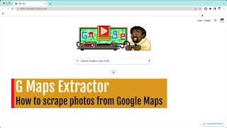 How to scrape Google Maps Photos with G Maps Extractor 2022