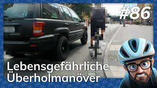  Gefährliche Überholmanöver, wilde Polizeifahrt, Rotraser – Berlin Cycling Diary #86