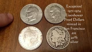 US Coin Basics | Silver Coin Identification | Values | For Beginners | Collector Coins