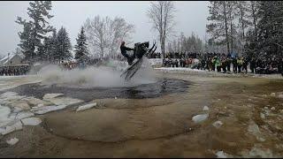 Pickerel Lake 2025 - Sleds Skimming Water Pt 2