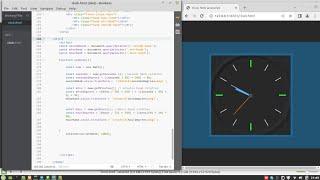 how to make analog clock using html css and javascript || full tutorial