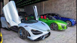 Inside the Millionaire Exotic - Luxury - Supercar Showroom! Stoub Biz Motors DUBAI SUPERCAR PARADISE