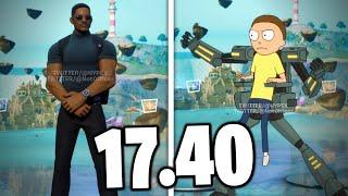 MORTY, WILL SMITH, and more! | New Encrypted Skins in 17.40! (Fortnite Battle Royale)