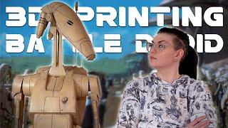 How I Built a Life Size Battle Droid in 2 Weeks