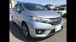 Sold out 2014 Honda fit hybrid GP6-303349 Japanese used car export #fit #hybrid #4wd