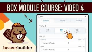 Beaver Builder Box Module Course: Small Details With Grid - Navigation Demo [Video #4]
