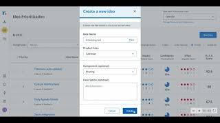 Feedback and idea management product demo—Roadmunk