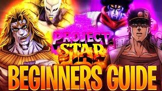 [RELEASE] The Project Star Beginners Guide (Leveling, Stands, Attributes, All Arrows) (roblox jojo)
