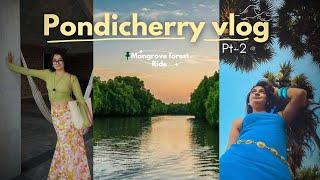 solo in PONDICHERRY pt2 - Auroville, eden, cafes and .....