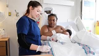 Be Sweet to Moms and Babies: Performing baby blood tests while breastfeeding or holding skin to skin