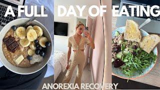 FULL DAY OF EATING | ED RECOVERY