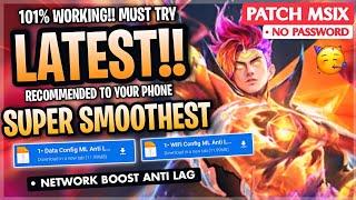 Latest Config ML Anti Lag Super Smoothest 60FPS + Ping Speed Patch M6 - Mobile Legends