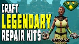 Craft Legendary Armor and Weapon Repair kits | Conan Exiles