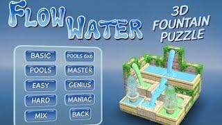 Flow Water Fountain 3D Puzzle Gameplay Trailer (iOS & Android)