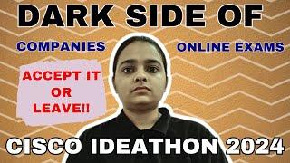 HARSH REALITY OF CISCO EXAM |CISCO IDEATHON 2024 |CODE WITH CISCO 2024| Cisco Ideathon Preparation