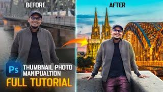 How I Make Thumbnail For My Clients | Full Tutorial | Photoshop | Photo Manipulation