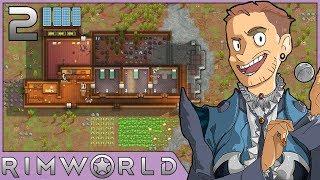 Rimworld - #2 - Raiders and Refugees!