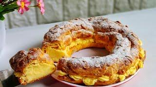 Kue Terlezat!! Siapapun pasti menyukainya- Kue PARIS BREST/KUE SUS JUMBO