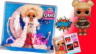 NEW LOL Surprise OMG NYE QUEEN/ LOL OMG Collector doll 2021 & LOL BIG BABY /  First Photos