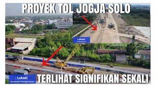 2 LOKASI PROYEK TOL JOGJA SOLO YANG DIKERJAKAN SECARA BERSAMAAN DARI TRIHANGGO - JUNCTION SLEMAN