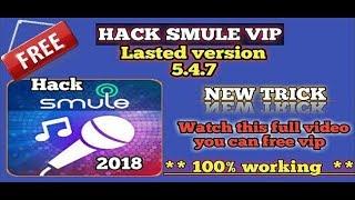 HACKING SMULE VIP 2018 UPDATED(NO ROOT) || 100% Working || All in One Pro