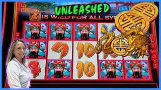 WOW! First Spin HANDPAY Triple Fortune Dragon Unleashed