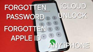 iCloud Lock Unlock Any iPhone with Forgotten Apple ID and Password/ Locked to Owner️