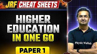 UGC NET 2024 : UGC NET Paper 1 - Higher Education in ONE Go in One Session By UGC NET Nishant Sir