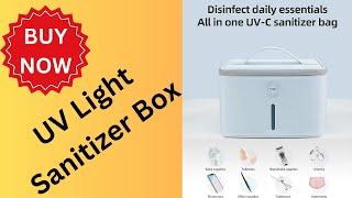 Knizen UV Light Sanitizer Box - Germ-Free Living Made Easy || Techwise USA Review ||