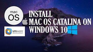 Install macOS Catalina on VMware 16 in Windows 10